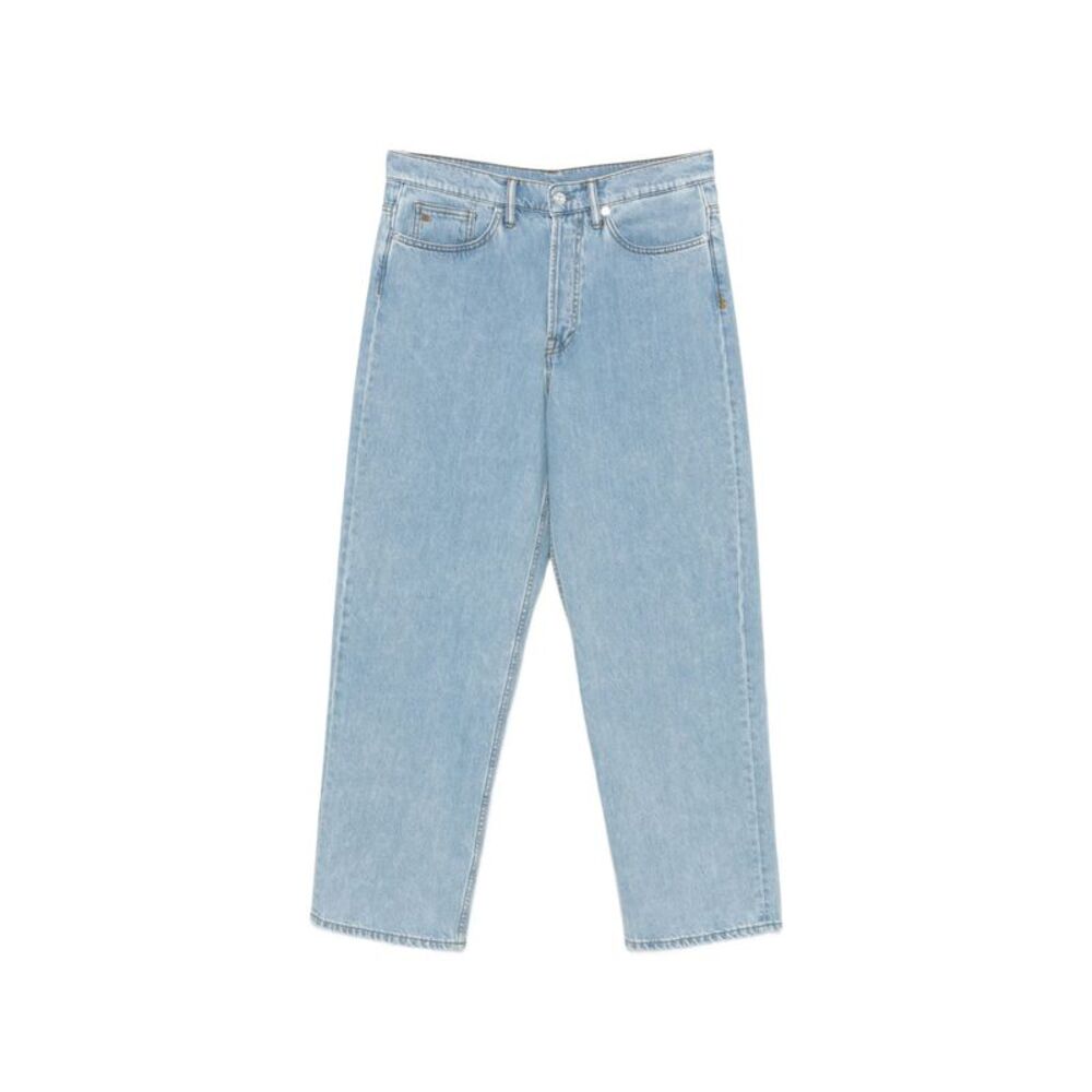 Nine In The Morning Blue Denim - Loose-Fit Jeans Men